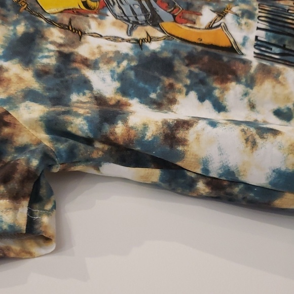 Guns N' Roses T-Shirt Tie Died Use Your Illusion 91 Men Large Camoflauge - Picture 4 of 9
